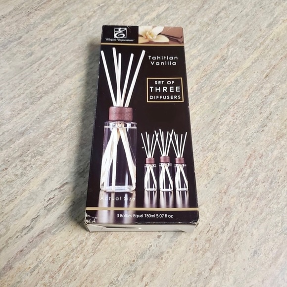 New Tahitian Vanilla set of three diffusers - Picture 2 of 16